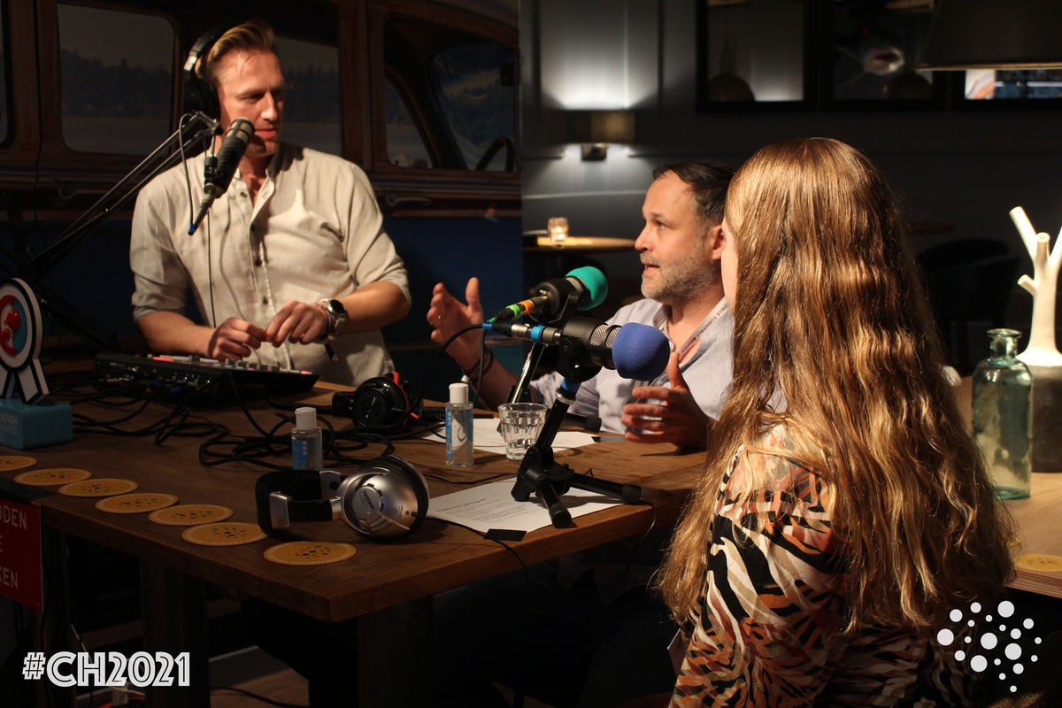 Recording setup at Conversion Hotel 2021